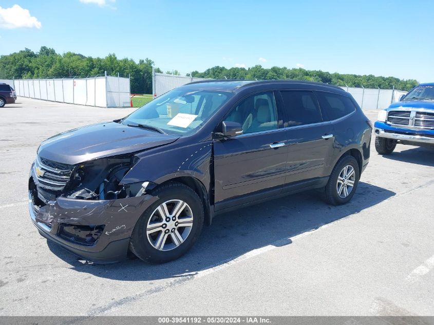 VIN 1GNKRHKD0FJ203624 2015 Chevrolet Traverse, 2LT no.2