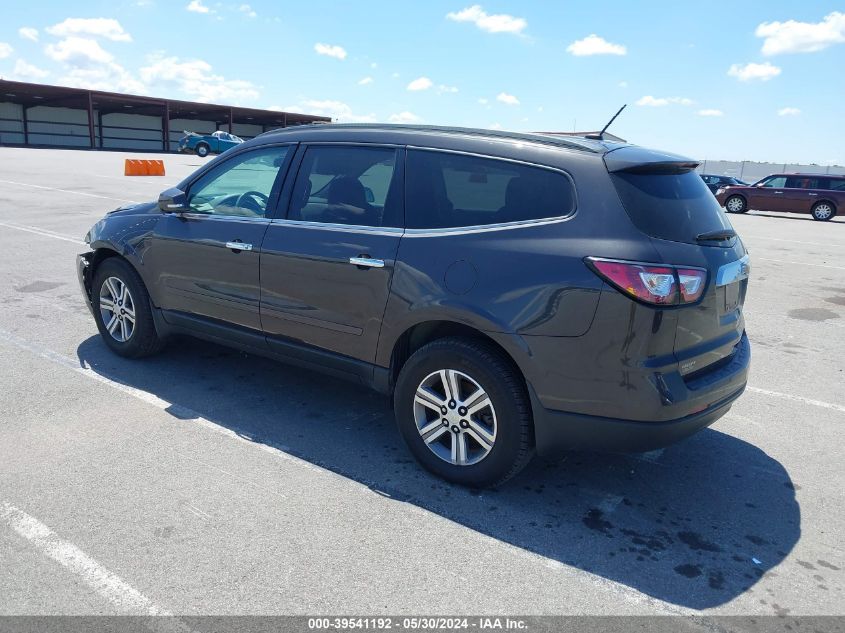 VIN 1GNKRHKD0FJ203624 2015 Chevrolet Traverse, 2LT no.3