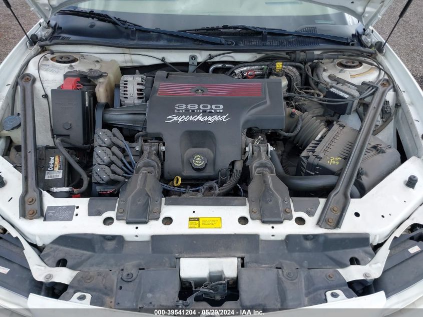 1999 Pontiac Grand Prix Gtp VIN: 1G2WR121XXF268996 Lot: 39541204