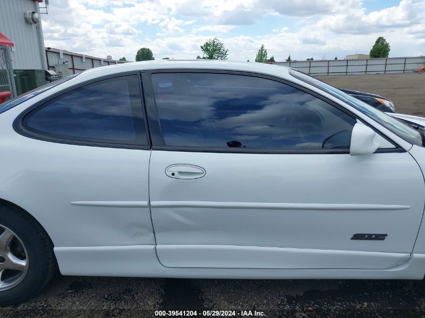 1999 Pontiac Grand Prix Gtp VIN: 1G2WR121XXF268996 Lot: 39541204