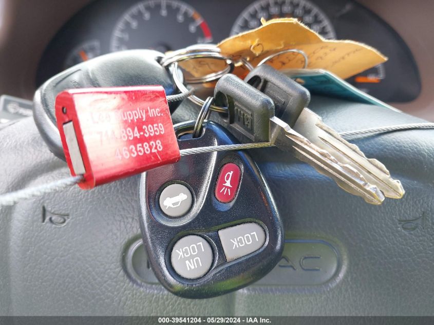 1999 Pontiac Grand Prix Gtp VIN: 1G2WR121XXF268996 Lot: 39541204