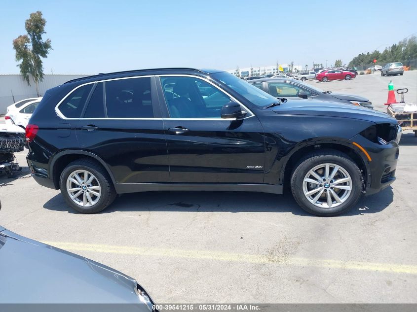 2015 BMW X5 xDrive35I VIN: 5UXKR0C53F0K55626 Lot: 39541215