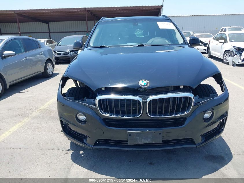 2015 BMW X5 xDrive35I VIN: 5UXKR0C53F0K55626 Lot: 39541215