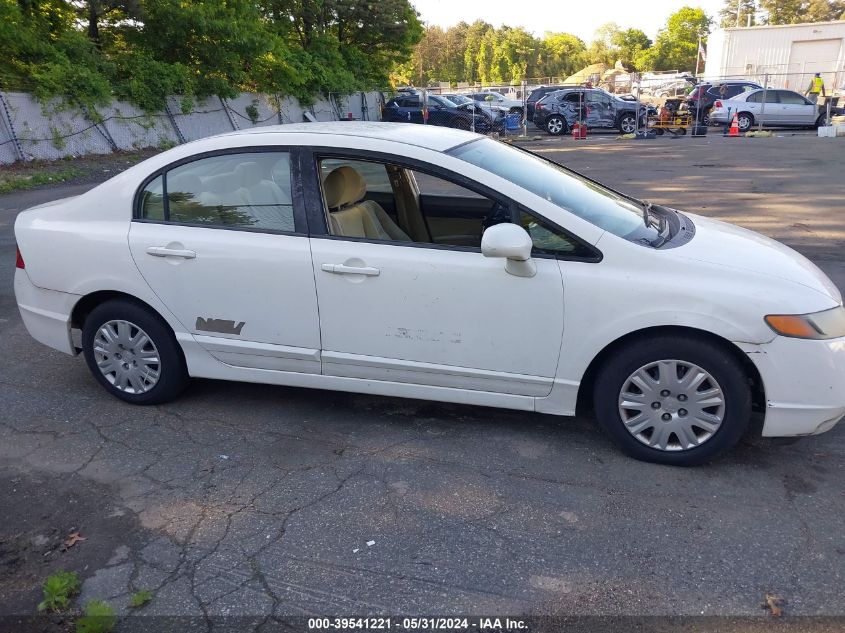 2008 Honda Civic Gx VIN: 1HGFA46598L000396 Lot: 39541221