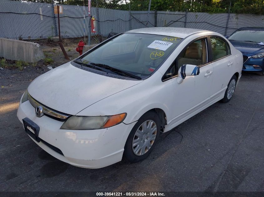 2008 Honda Civic Gx VIN: 1HGFA46598L000396 Lot: 39541221