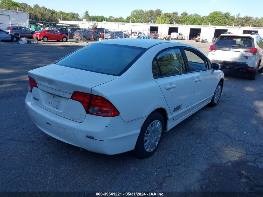 2008 Honda Civic Gx VIN: 1HGFA46598L000396 Lot: 39541221