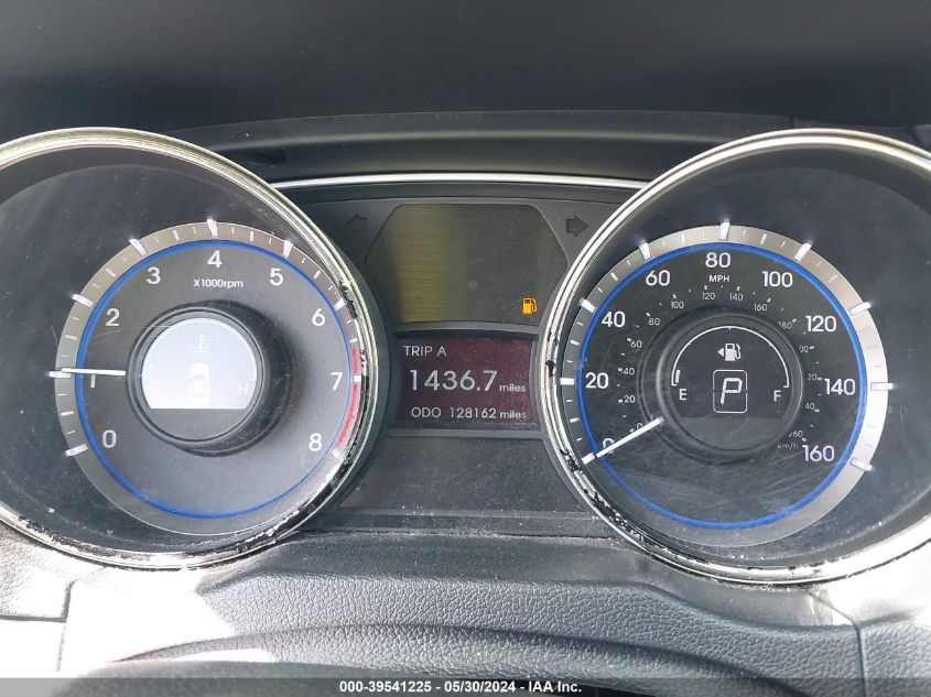 2013 Hyundai Sonata Gls VIN: 5NPEB4AC4DH542047 Lot: 39541225