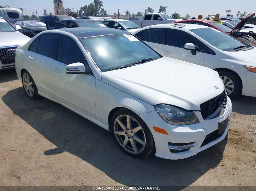 2013 Mercedes-Benz C 350 Sport VIN: WDDGF5HB0DA754442 Lot: 39541230