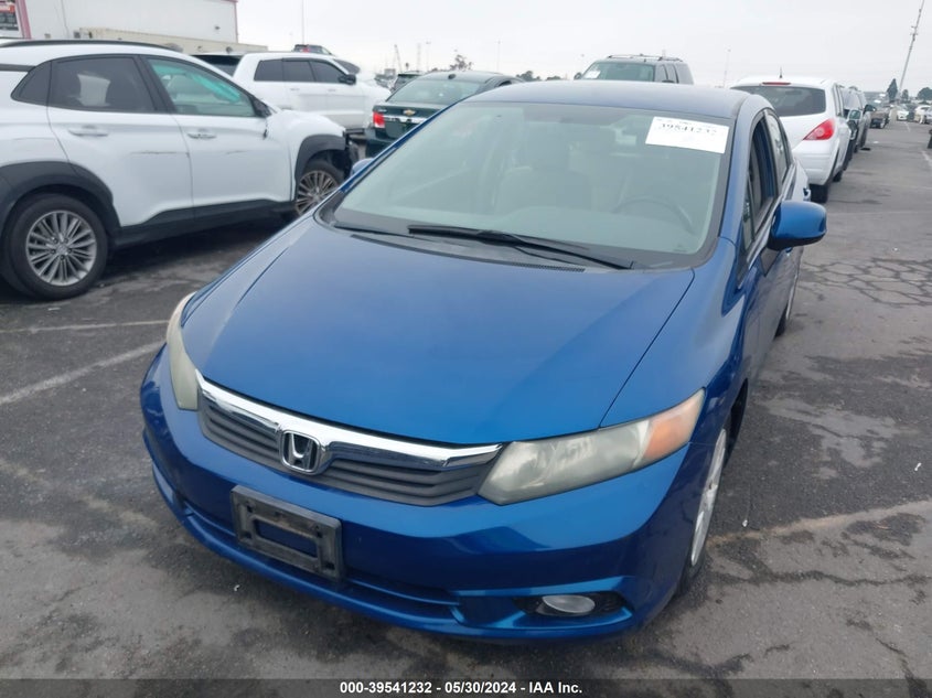 2012 Honda Civic Lx VIN: 19XFB2F54CE354876 Lot: 39541232