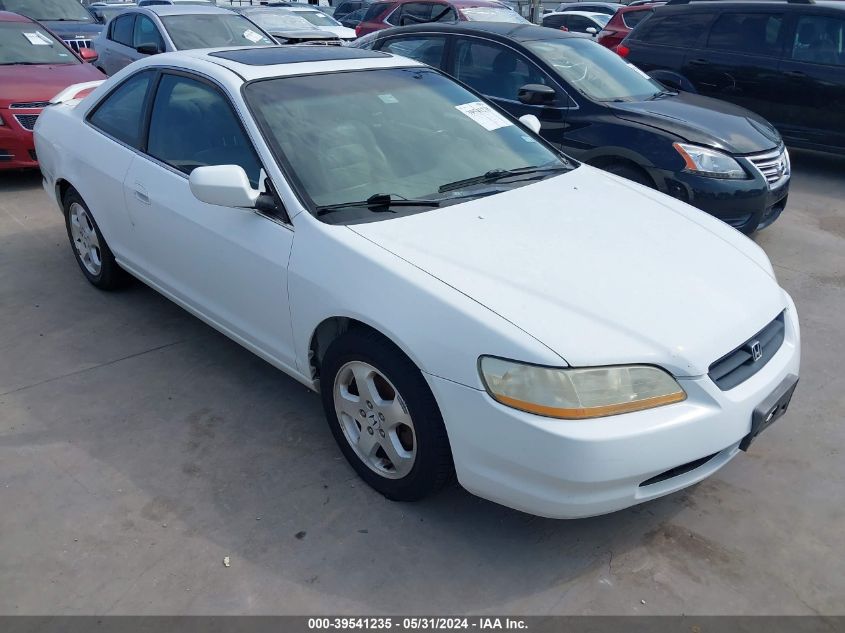 1999 Honda Accord Ex V6 VIN: 1HGCG2254XA005818 Lot: 39541235