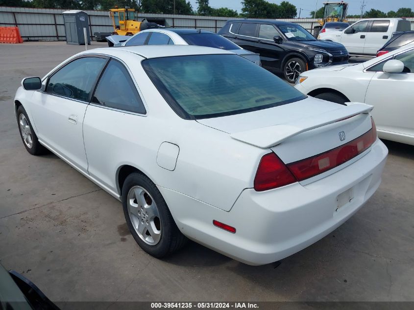 1999 Honda Accord Ex V6 VIN: 1HGCG2254XA005818 Lot: 39541235