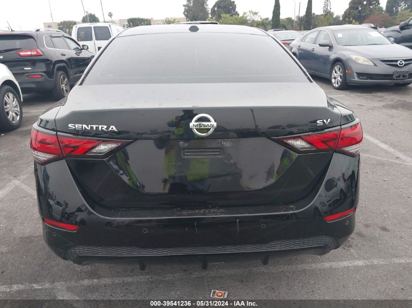 2022 Nissan Sentra Sv Xtronic Cvt VIN: 3N1AB8CVXNY233632 Lot: 39541236