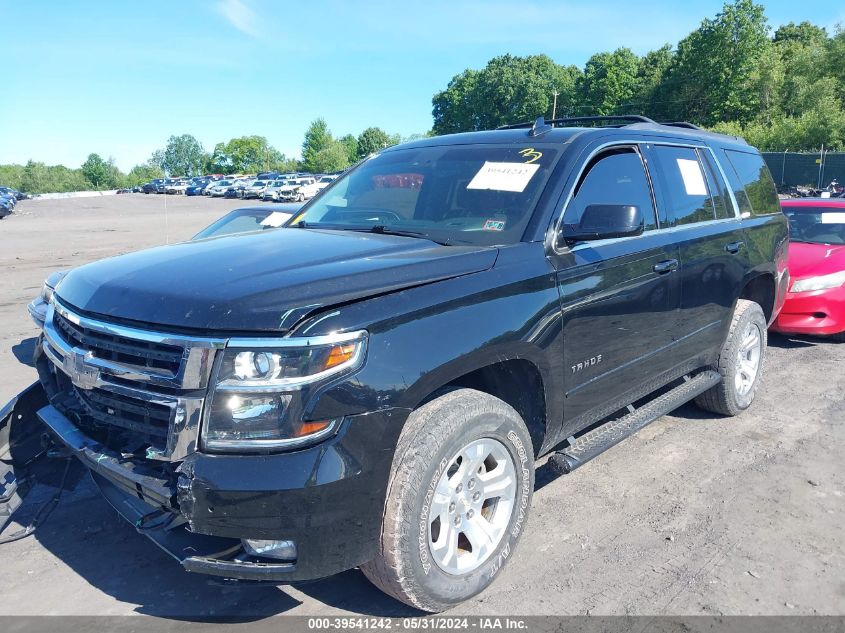 2016 Chevrolet Tahoe K1500 Lt VIN: 1GNSKBKC7GR472201 Lot: 39541242