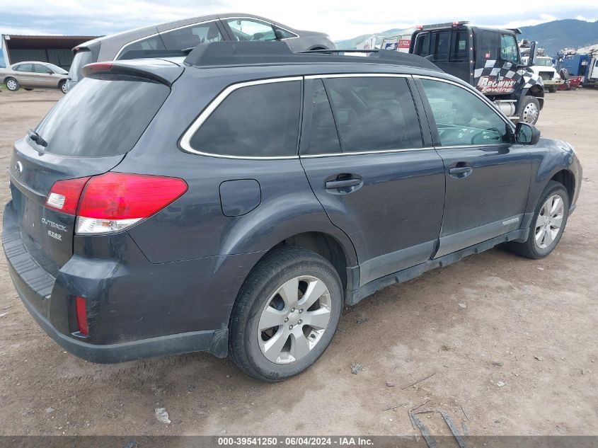 2011 Subaru Outback 2.5I Premium VIN: 4S4BRBGC2B3430975 Lot: 39541250