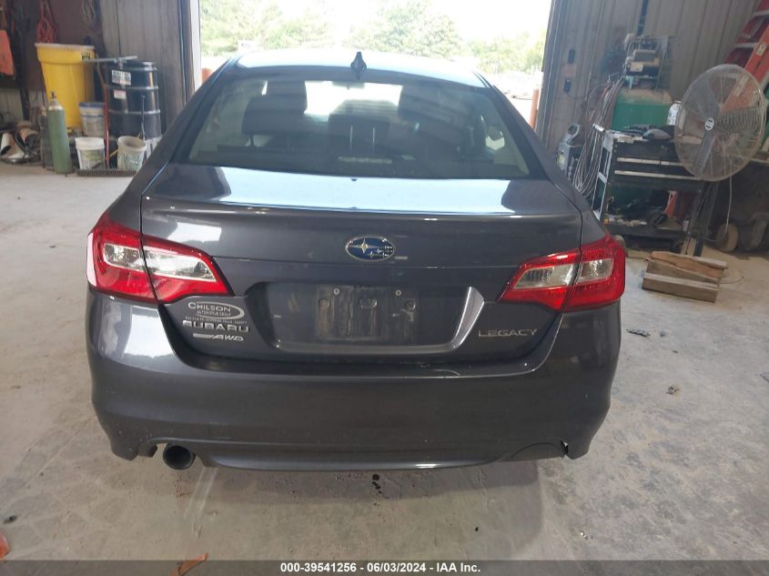 2016 Subaru Legacy 2.5I Premium VIN: 4S3BNBC61G3027710 Lot: 39541256