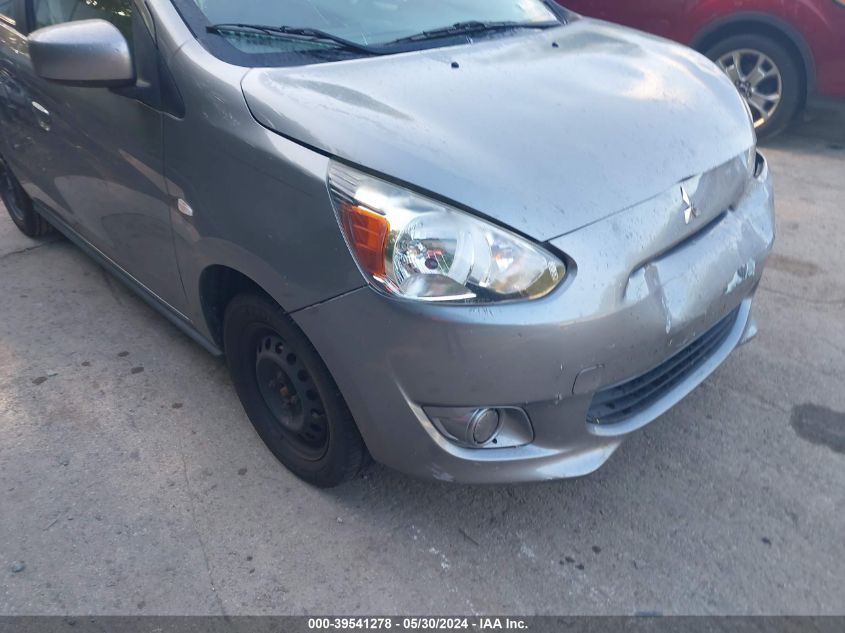 2015 Mitsubishi Mirage De VIN: ML32A3HJ0FH055985 Lot: 39541278