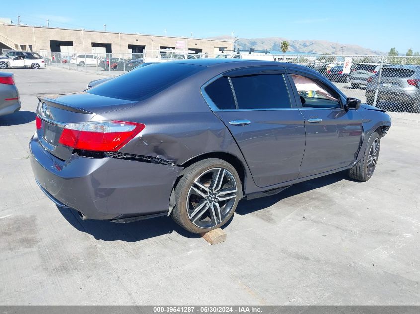 2014 Honda Accord Lx VIN: 1HGCR2F34EA080034 Lot: 39541287