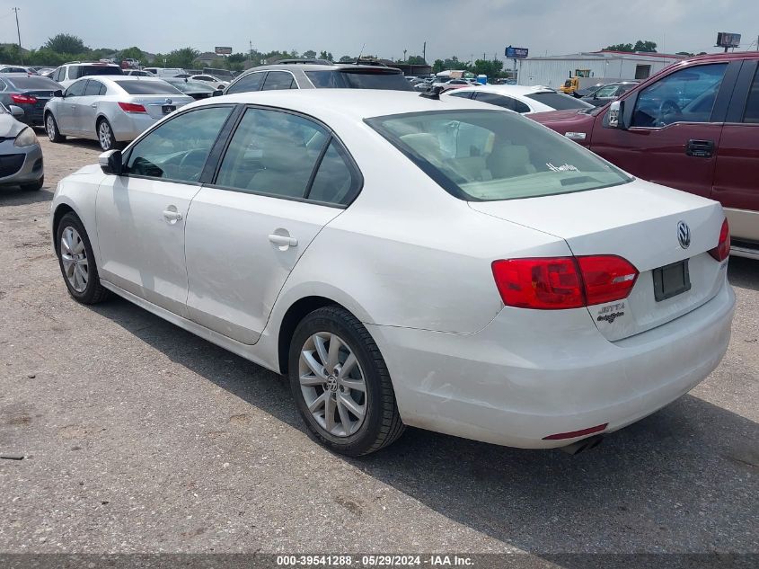 2011 Volkswagen Jetta 2.5L Se VIN: 3VWDX7AJ1BM321863 Lot: 39541288