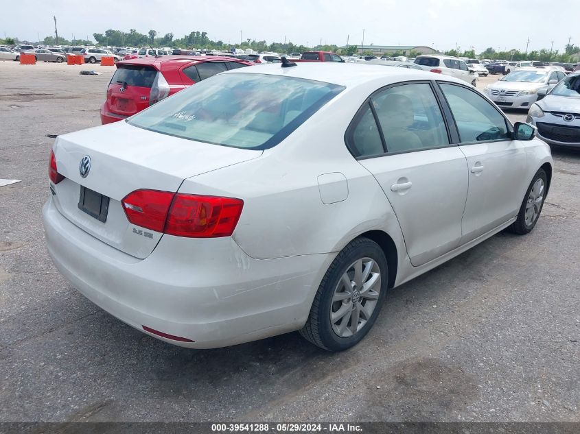 2011 Volkswagen Jetta 2.5L Se VIN: 3VWDX7AJ1BM321863 Lot: 39541288