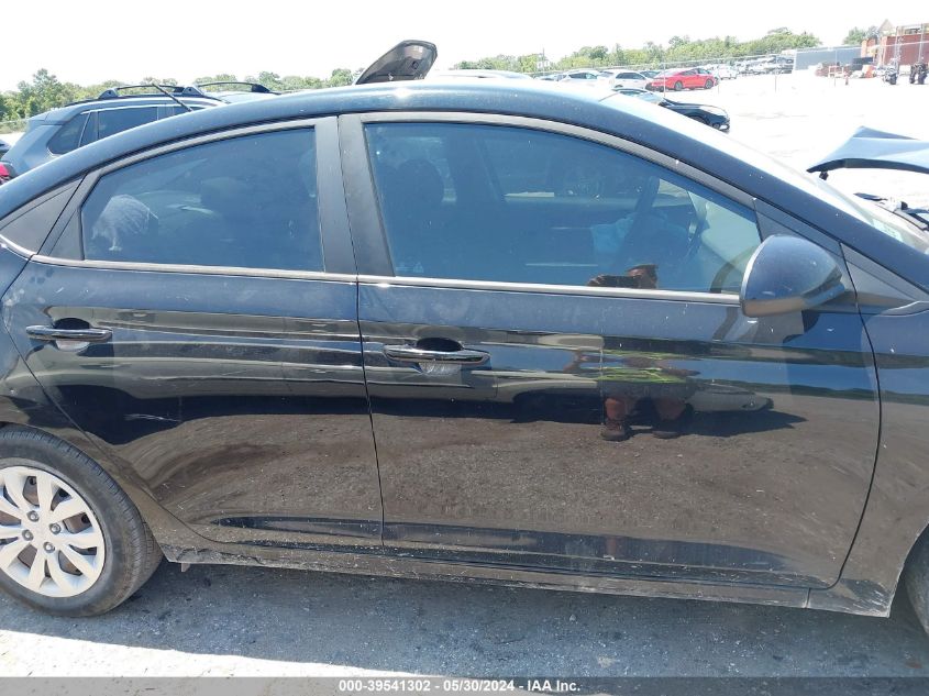 2018 Hyundai Accent Se VIN: 3KPC24A39JE034499 Lot: 39541302