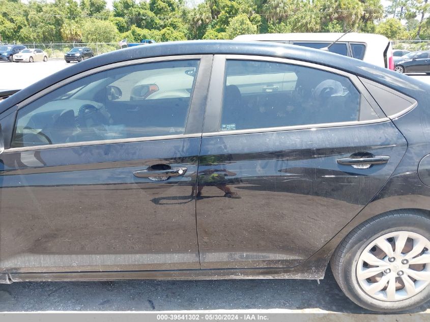 2018 Hyundai Accent Se VIN: 3KPC24A39JE034499 Lot: 39541302