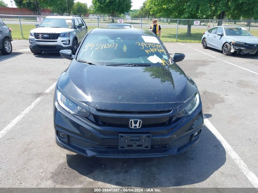 2019 Honda Civic Sport VIN: 2HGFC2F80KH577475 Lot: 39541307