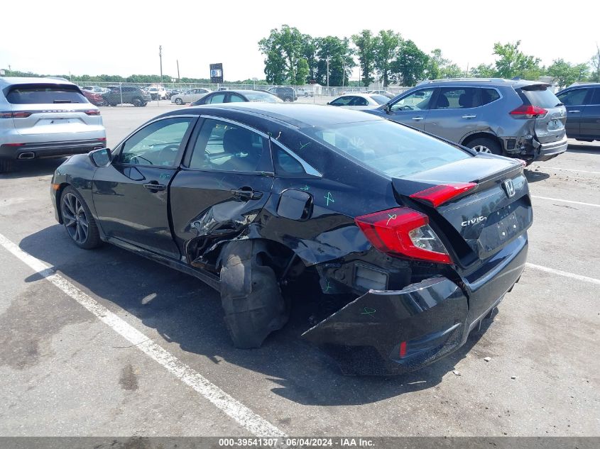 2019 Honda Civic Sport VIN: 2HGFC2F80KH577475 Lot: 39541307