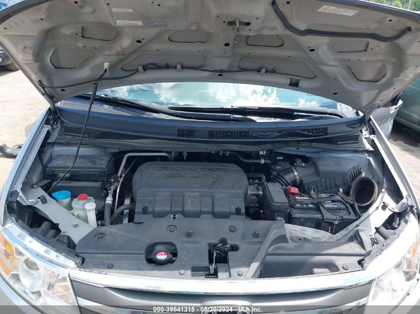 2011 Honda Odyssey Ex-L VIN: 5FNRL5H67BB002739 Lot: 39541315