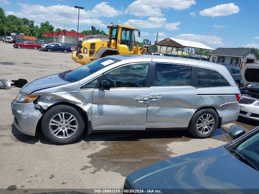 2011 Honda Odyssey Ex-L VIN: 5FNRL5H67BB002739 Lot: 39541315