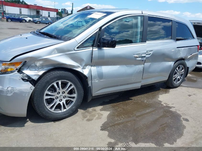 2011 Honda Odyssey Ex-L VIN: 5FNRL5H67BB002739 Lot: 39541315