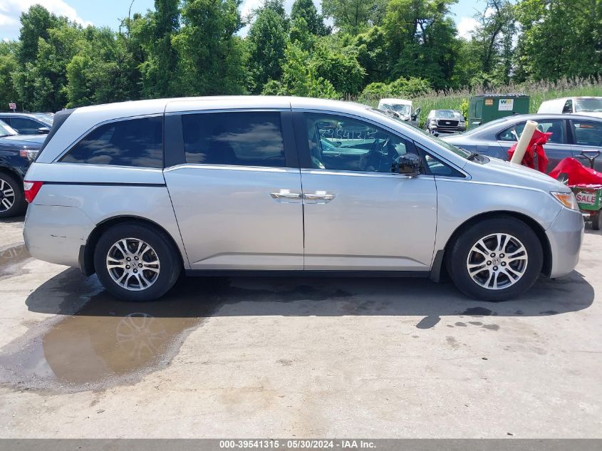 2011 Honda Odyssey Ex-L VIN: 5FNRL5H67BB002739 Lot: 39541315