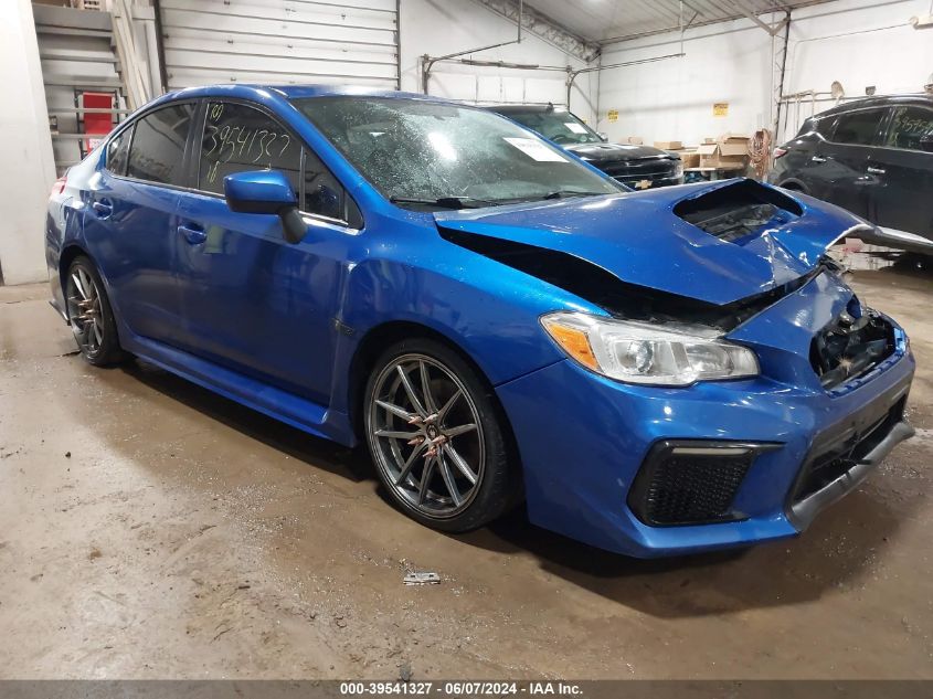 2018 Subaru Wrx VIN: JF1VA1A68J9808868 Lot: 39541327