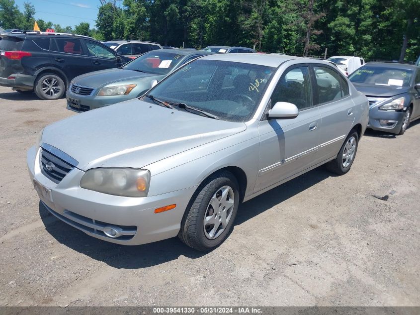 2004 Hyundai Elantra Gls/Gt VIN: KMHDN46D44U783077 Lot: 39541330