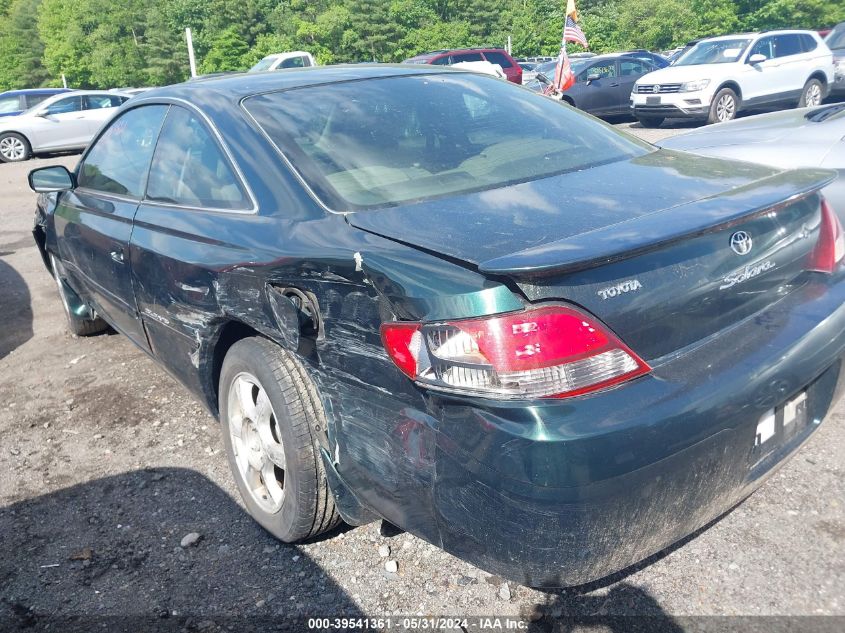 1999 Toyota Camry Solara Sle VIN: 2T1CF22P0XC102982 Lot: 39541361