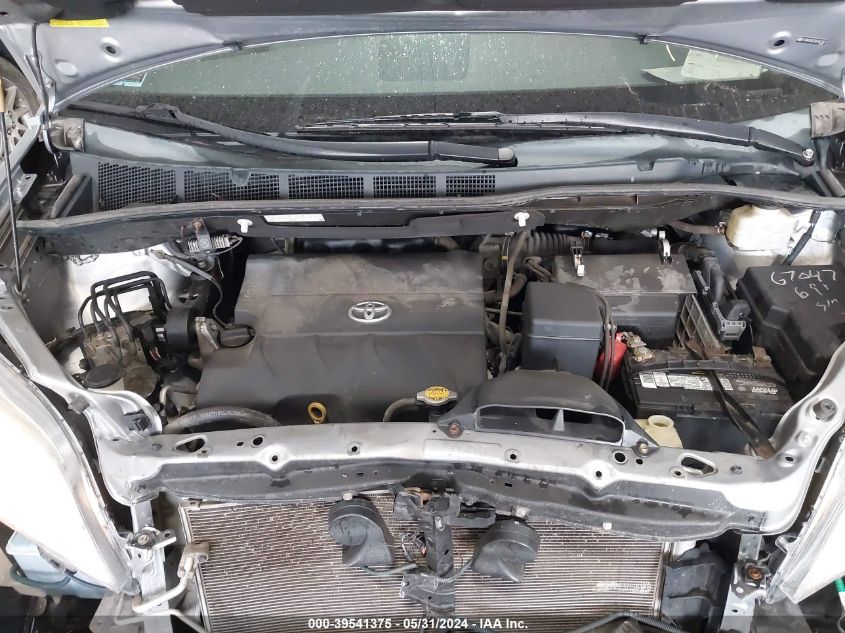 2013 Toyota Sienna Le V6 8 Passenger VIN: 5TDKK3DC2DS287787 Lot: 39541375