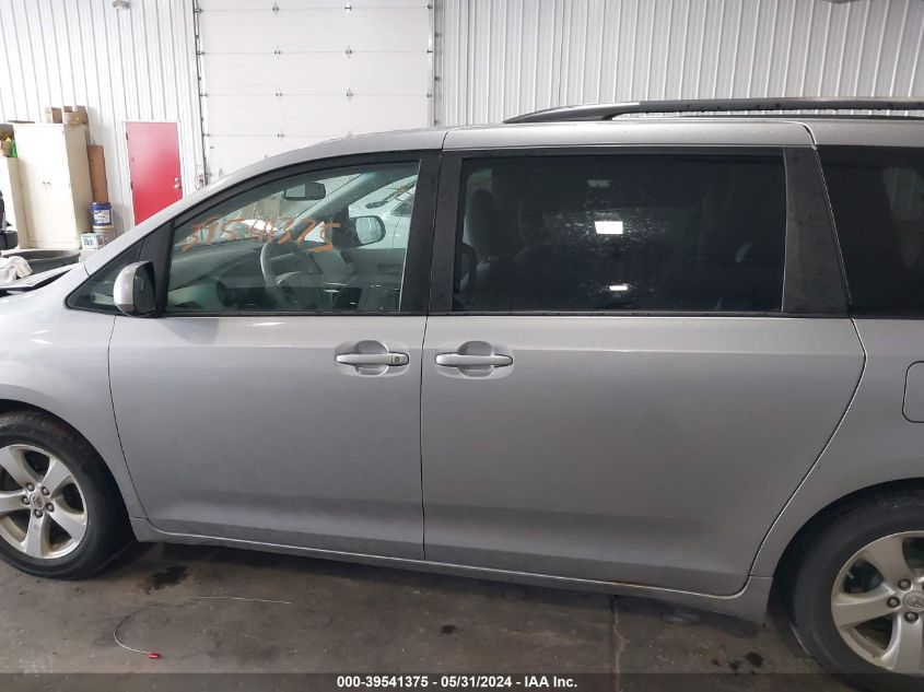 2013 Toyota Sienna Le V6 8 Passenger VIN: 5TDKK3DC2DS287787 Lot: 39541375
