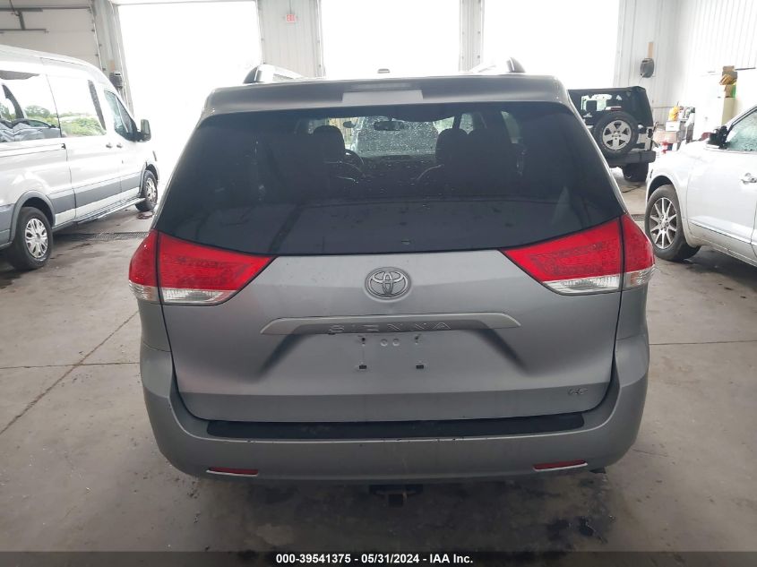 2013 Toyota Sienna Le V6 8 Passenger VIN: 5TDKK3DC2DS287787 Lot: 39541375