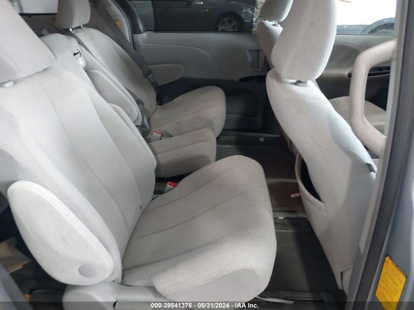 2013 Toyota Sienna Le V6 8 Passenger VIN: 5TDKK3DC2DS287787 Lot: 39541375