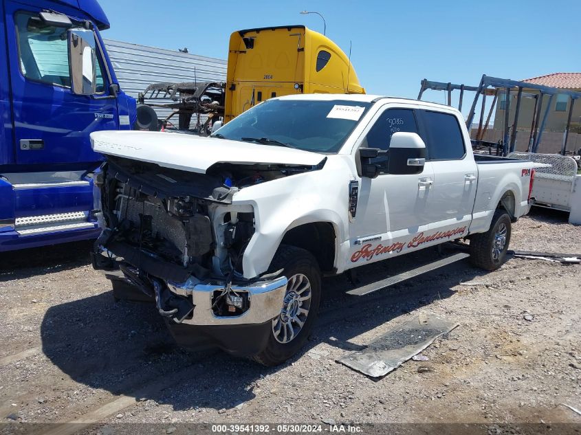 2021 Ford F-250 Lariat VIN: 1FT8W2BT2MED91200 Lot: 39541392