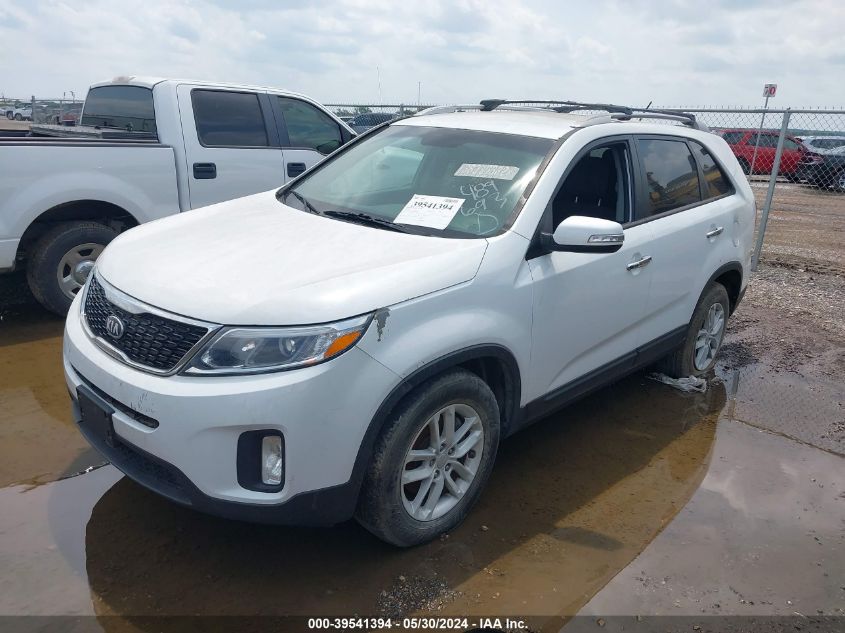 2014 KIA SORENTO LX - 5XYKT4A66EG489693