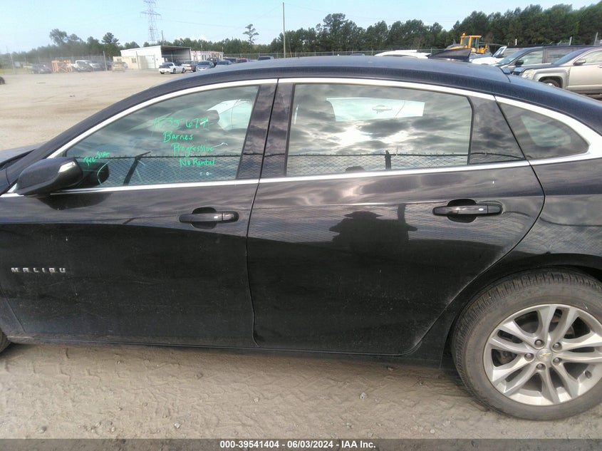 2018 Chevrolet Malibu Lt VIN: 1G1ZD5ST9JF149028 Lot: 39541404