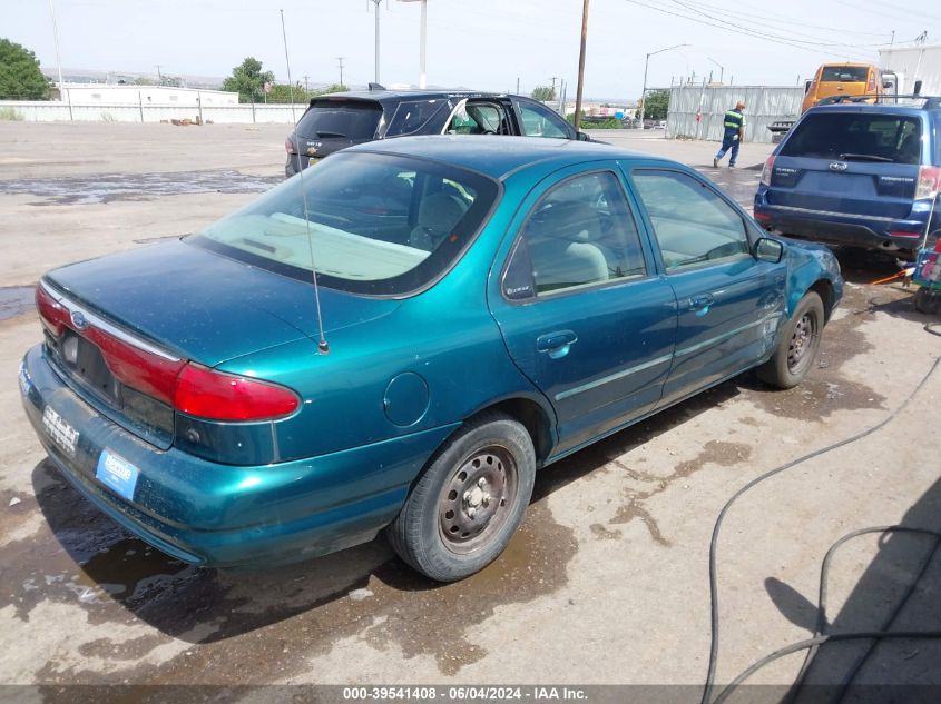 1998 Ford Contour Lx VIN: 1FAFP6633WK304162 Lot: 39541408