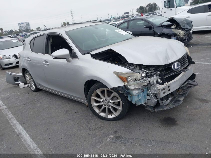 2012 Lexus Ct 200H Premium VIN: JTHKD5BHXC2120831 Lot: 39541416