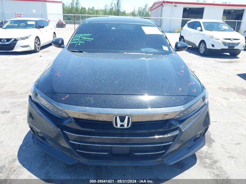 2022 Honda Accord Sport 2.0T VIN: 1HGCV2F37NA014167 Lot: 39541421