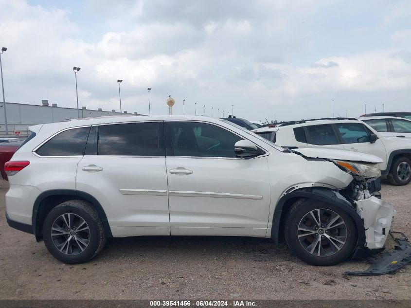 2017 TOYOTA HIGHLANDER LE PLUS - 5TDZZRFH7HS203507