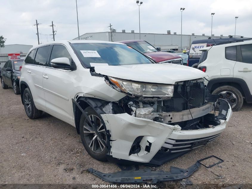 2017 TOYOTA HIGHLANDER LE PLUS - 5TDZZRFH7HS203507