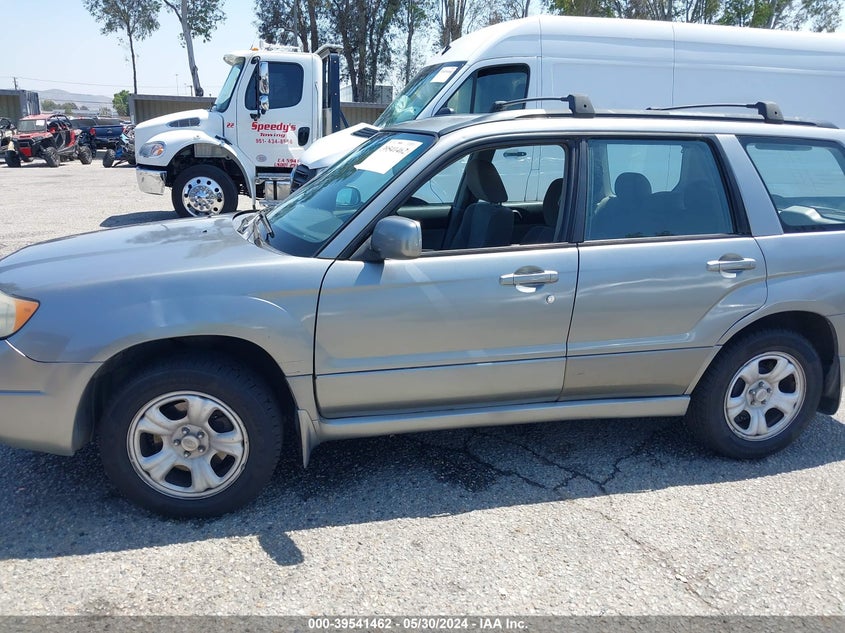 2007 Subaru Forester 2.5X VIN: JF1SG63617H700831 Lot: 39541462