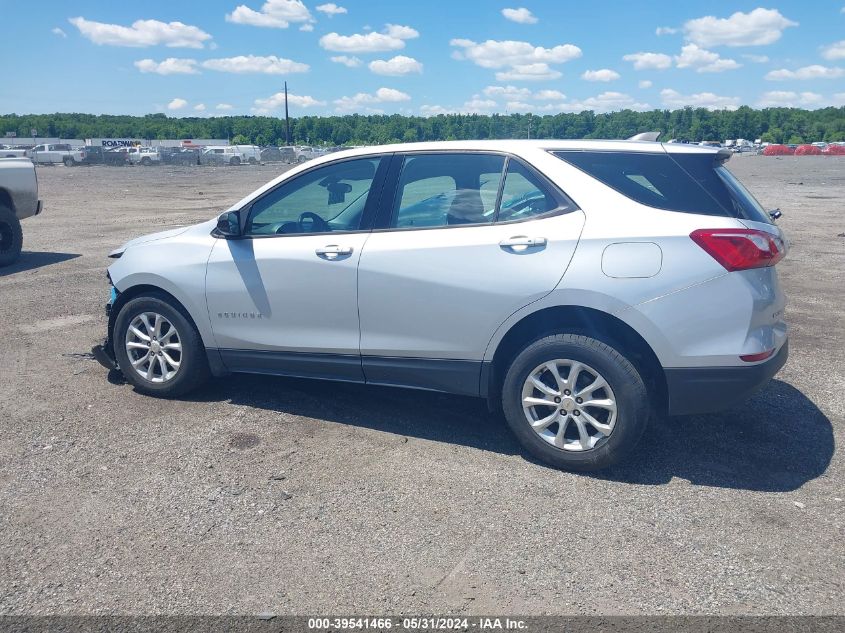 2019 Chevrolet Equinox Ls VIN: 2GNAXHEV5K6153638 Lot: 39541466