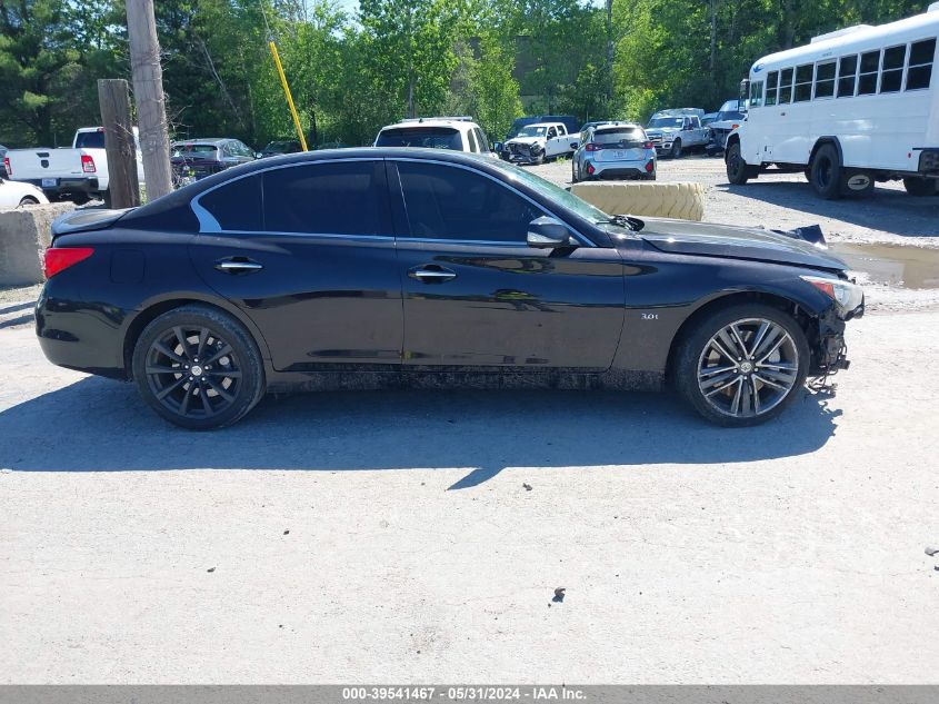 2016 Infiniti Q50 3.0T Premium/3.0T Sport VIN: JN1EV7AR3GM346871 Lot: 39541467