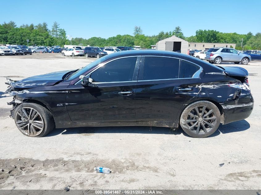 2016 Infiniti Q50 3.0T Premium/3.0T Sport VIN: JN1EV7AR3GM346871 Lot: 39541467